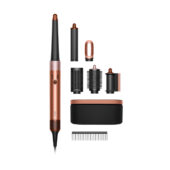 Aparatul de coafat și uscătorul Dyson Airwrap i.d.™ – Straight+Wavy (Amber silk / Pink champagne) Black Friday 2025