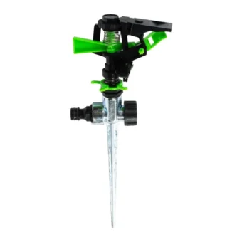 Aspersor Rotativ Cu Impuls Rasper Suprafata Irigare 450 Mp Plastic Metal 1.webp