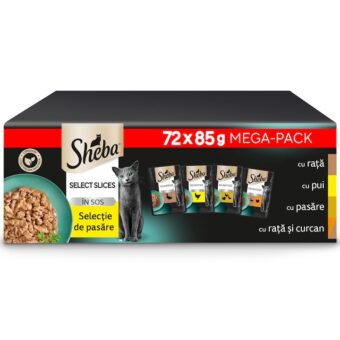 Hrana Umeda Sheba Select Slices Pui In Sos 72 X 85g.jpg