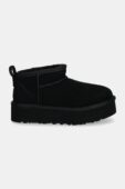 Ghete UGG din piele intoarsa Classic Ultra Black Friday 2024