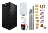 Pachet Centrala peleti Fornello Pellet King 25 kw, complet echipata Black Friday 2026