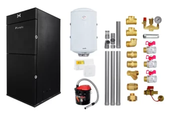 Centrala Pe Peleti Fornello Eco Energy 25 Kw, Complet Echipata