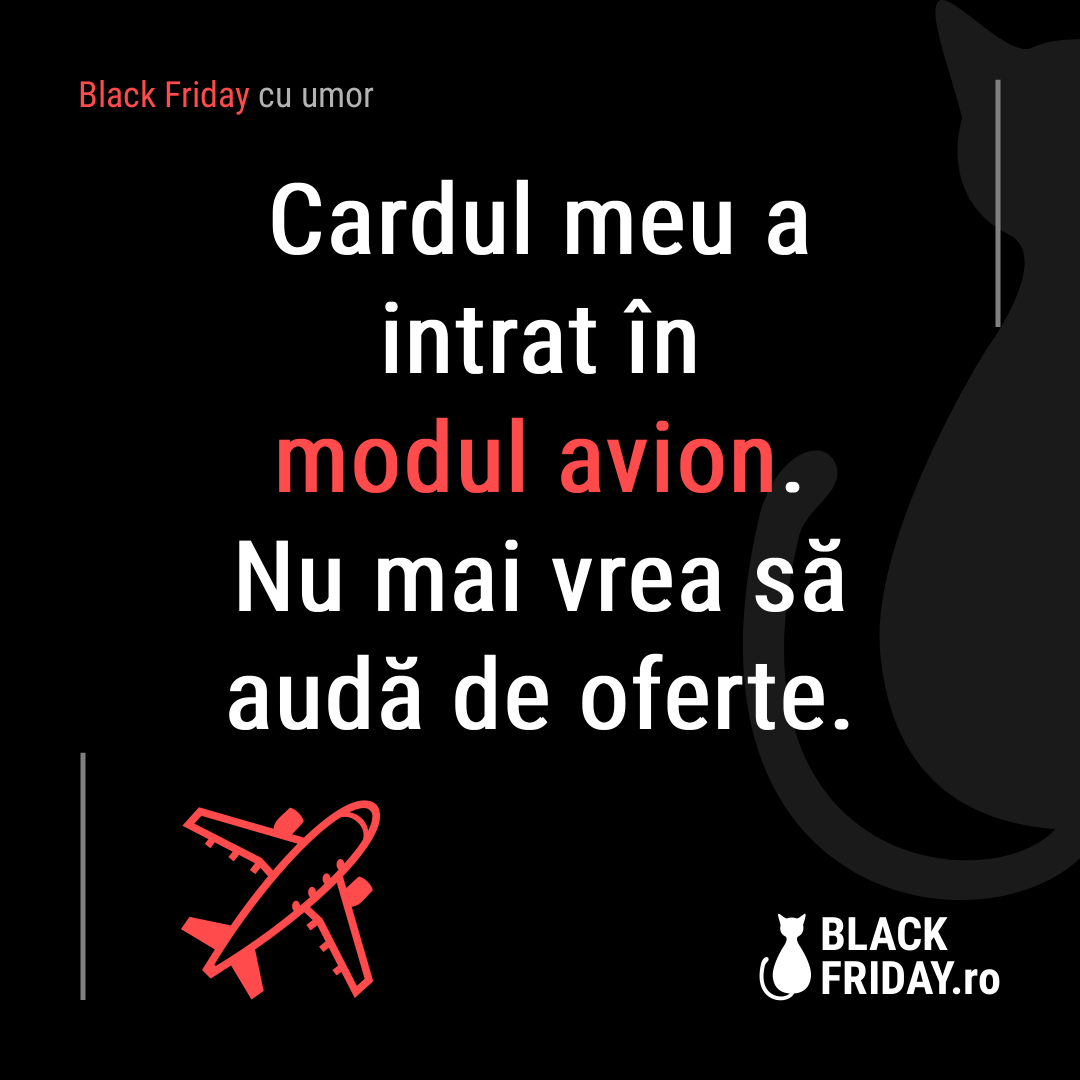 Glumă de Black Friday