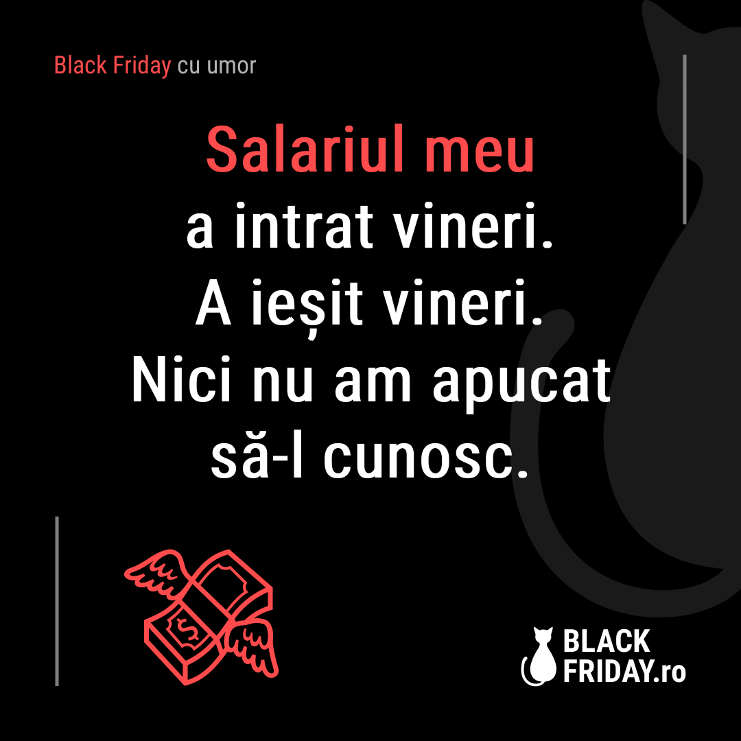 Glumă de Black Friday