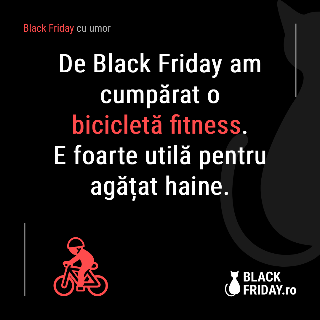 Glumă de Black Friday