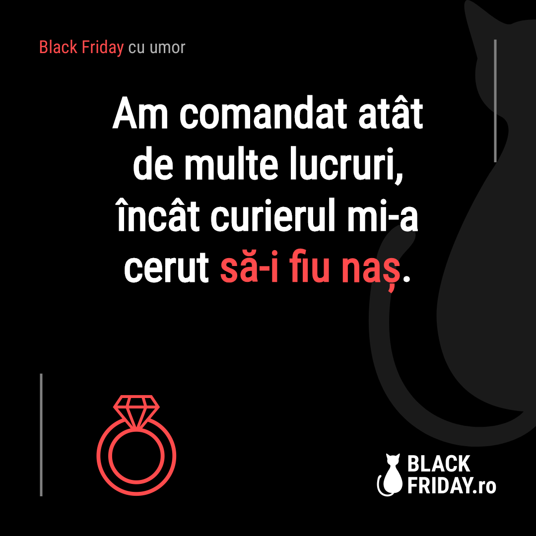 Glumă de Black Friday