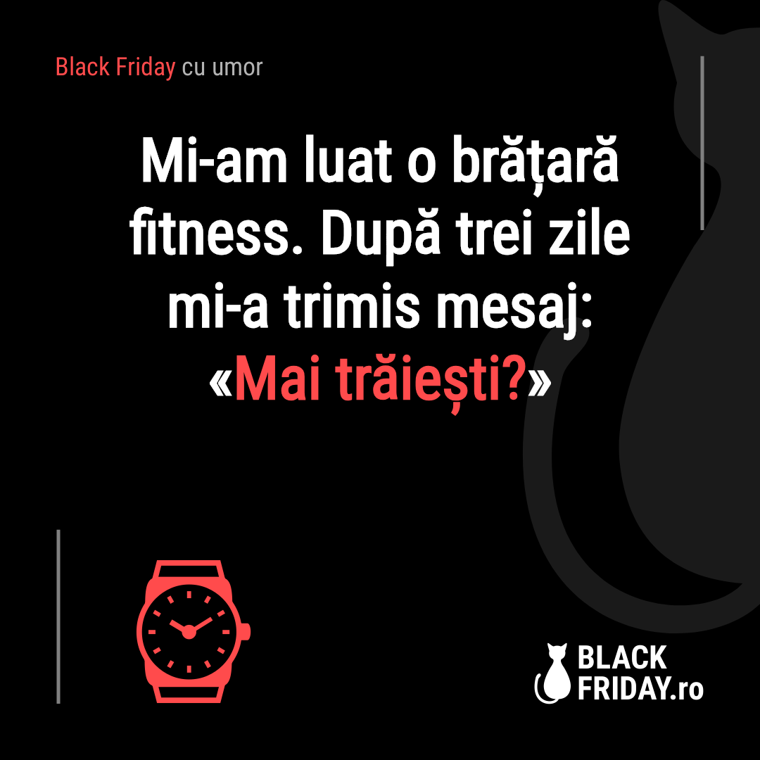 Glumă de Black Friday