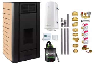 Termoșemineu Fornello Primo Truva Cu Kit Complet încorporat