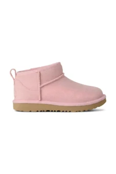 Ugg Ghete De Iarnă Pentru Copii Din Piele Classic Ultra Mini
